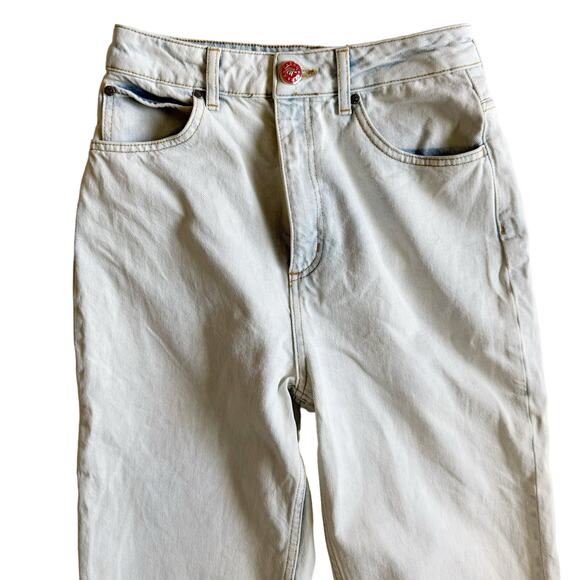 SANDRO Snow Washed Jeans Ankle Jeans Size FR 36 or US 2-4 - Picture 7 of 12